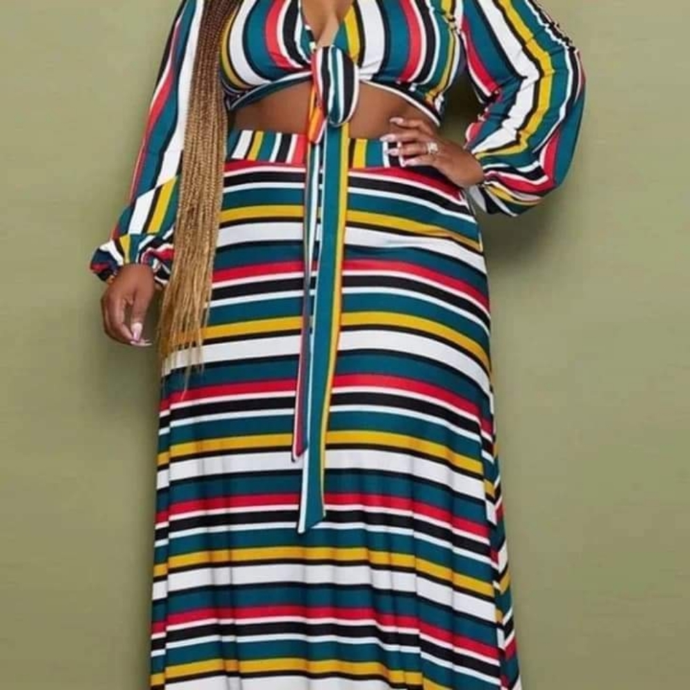 Two Piece Skirt Set